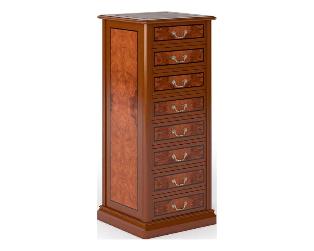 Комод с 8 ящиками 580x530x1330 Привилидж / Privilege