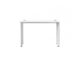 Стол прямой на металлокаркасе 1180х670х755 мм опоры 45гр Everprof EVO Белый/Белый images
