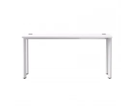 Стол прямой на металлокаркасе 1580х670х755 мм опоры 45гр Everprof EVO Белый/Белый images