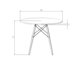 Стол обеденный CHELSEA'90 images