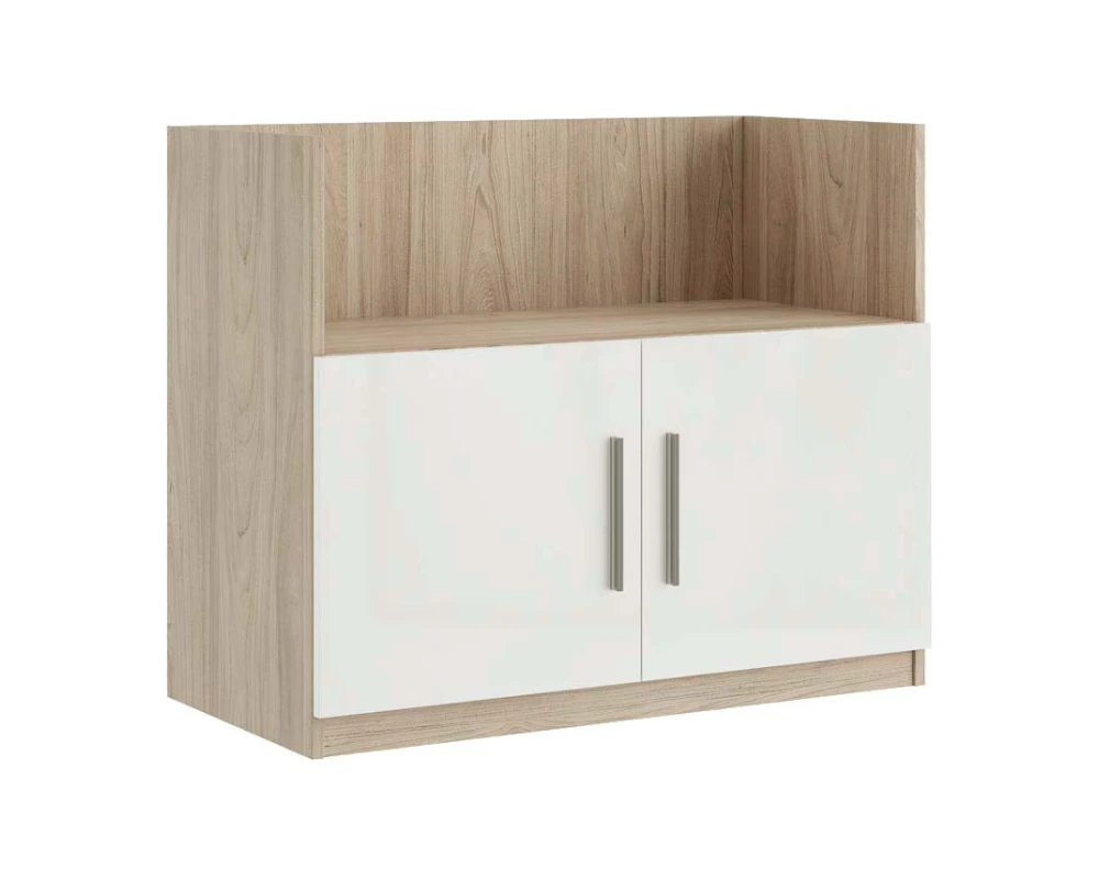 Креденция с нишей 90x45x74,2 Асти П / Asti P Вяз/Белый