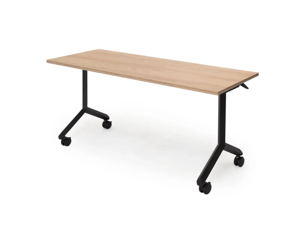 Стол поворотный 150х60х75 Shift Гикори/Черный