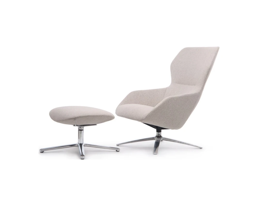 Кресло RV ДИЗАЙН Селин / Selin (F1705) кресло + оттоманка