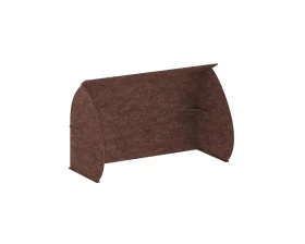 Кабина настольная скругленная на стол VE.KB2-138.6 1380x600x1000 AcustiX images