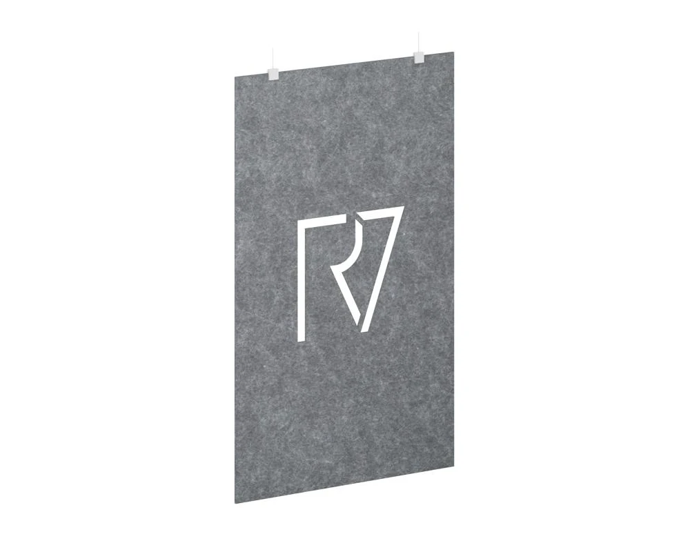 Подвесная пергородка с фигурными вырезами VE.PPRF-120.19 1200x12x1980 Акустикс / AcustiX