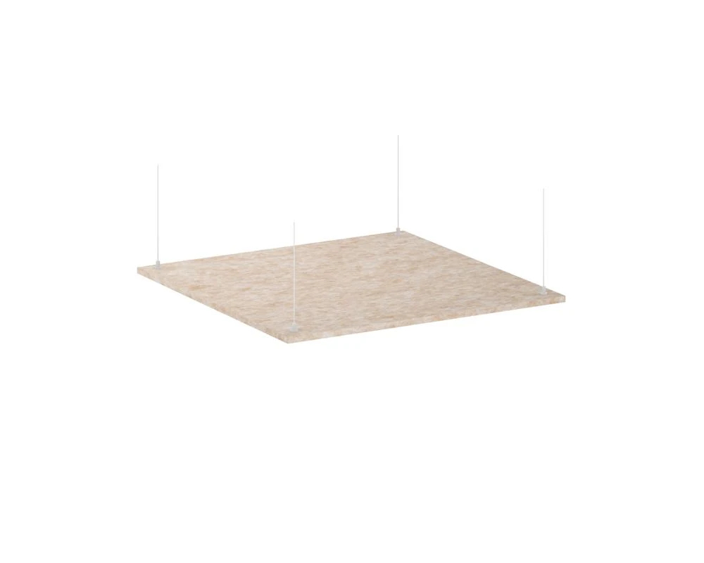 Потолочная панель квадратная VE.PP-KV-400 400x400x12 Акустикс / AcustiX