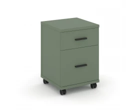 Тумба мобильная 1 ящ. 1 распаш. фасад CN.TUM-009 B 420x420x615 Concept images