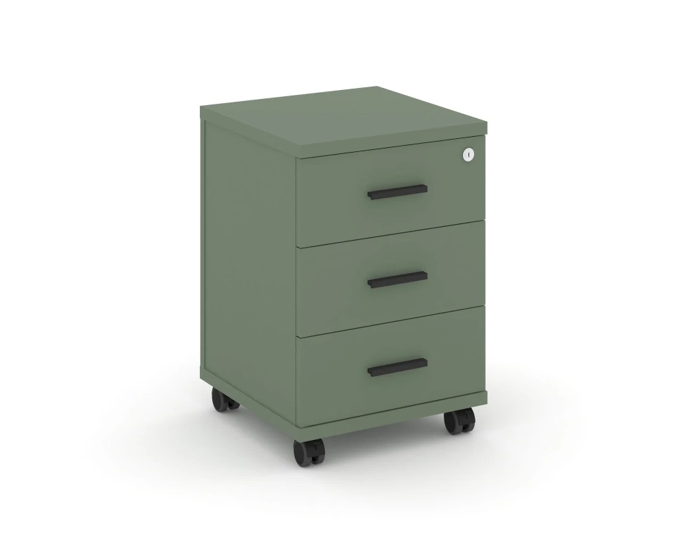 Тумба мобильная 3 ящ. CN.TUM-003 B 420x420x615 Концепт / Concept