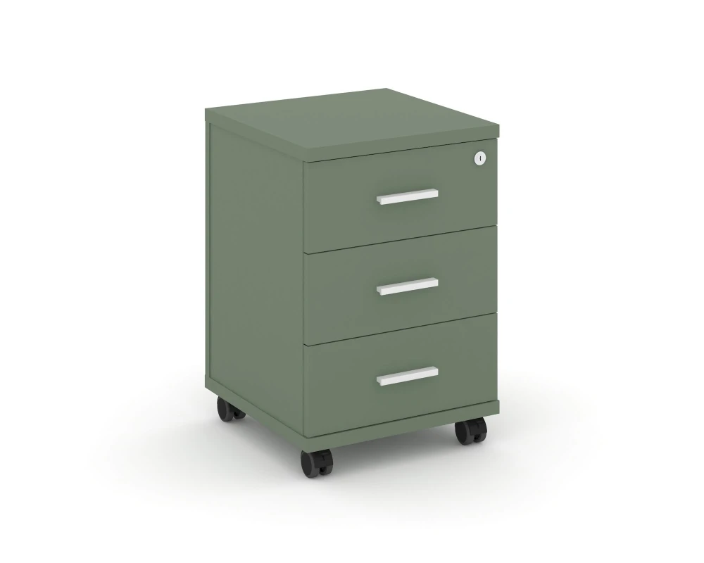 Тумба мобильная 3 ящ. CN.TUM-003 W 420x420x615 Концепт / Concept