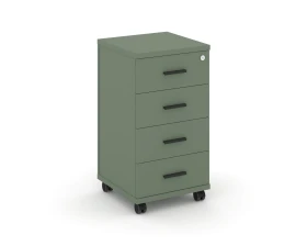 Тумба мобильная 4 ящ. CN.TUM-005 B 420x420x782 Концепт / Concept images
