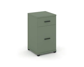 Тумба опорная/приставная 1 ящ. 1 распаш. фасад CN.TUO-005 B 420x420x750 Концепт / Concept images