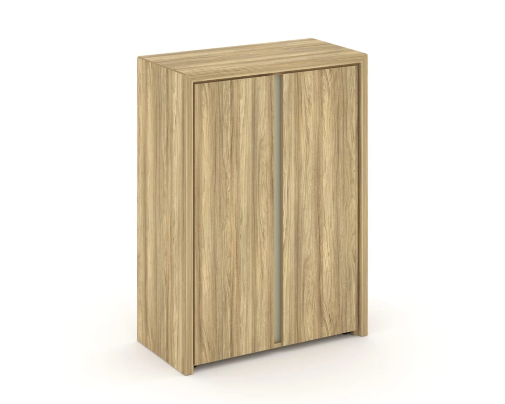 Шкаф средний широкий (2 средних фасада ЛДСП) Corner