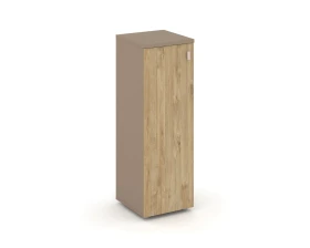 Шкаф средний узкий левый (1 средний фасад ЛДСП) 40x42x120,7 Эстетика / Estetica images