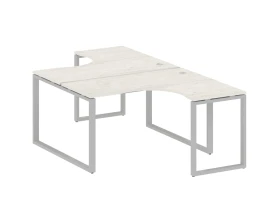 Рабочая станция криволинейная на О-образном м/к 140x243,5x75 Метал Систем / Metal System images