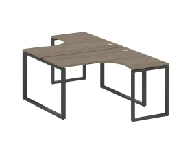 Рабочая станция криволинейная на О-образном м/к 140x243,5x75 Метал Систем / Metal System images