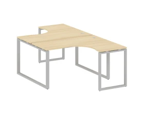 Рабочая станция криволинейная на О-образном м/к 140x243,5x75 Метал Систем / Metal System images