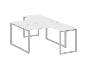 Рабочая станция криволинейная на О-образном м/к 140x243,5x75 Метал Систем / Metal System images