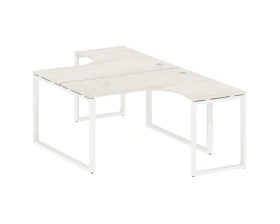 Рабочая станция криволинейная на О-образном м/к 140x243,5x75 Метал Систем / Metal System images