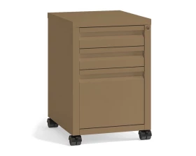 Тумба мобильная металлическая (центральный замок) Riva Metal images