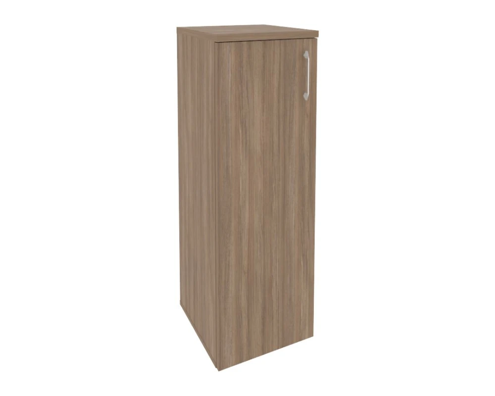 Шкаф средний узкий левый (1 средний фасад ЛДСП) 400x420x1207 Оникс / Onix