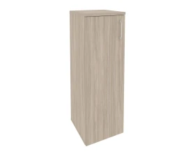 Шкаф средний узкий левый (1 средний фасад ЛДСП) 400x420x1207 Оникс / Onix images