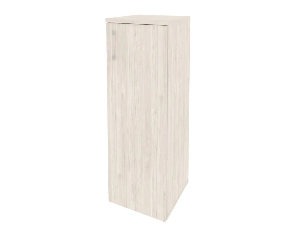 Шкаф средний узкий правый (1 средний фасад ЛДСП) 400x420x1207 Оникс / Onix