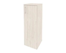 Шкаф средний узкий правый (1 средний фасад ЛДСП) 400x420x1207 Оникс / Onix images
