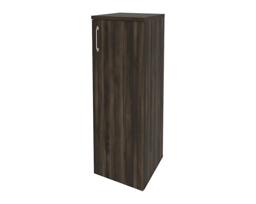 Шкаф средний узкий правый (1 средний фасад ЛДСП) 400x420x1207 Оникс / Onix