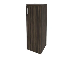 Шкаф средний узкий правый (1 средний фасад ЛДСП) 400x420x1207 Оникс / Onix images