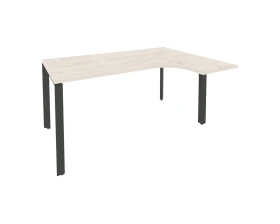 Стол эргономичный правый на П-образном м/к 1580x1180x750 (800/460) Оникс / Onix images