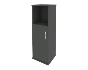 Шкаф средний узкий левый 1 низкая дверь ЛДСП Рива / Riva images