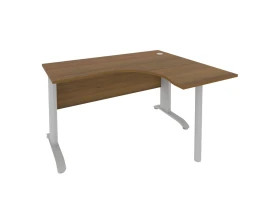 Стол офисный угловой правый металлокаркас 1400x1200x755 Рива / Riva images