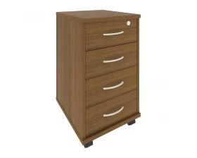 Тумба подкатная 4 ящика с замком Riva images