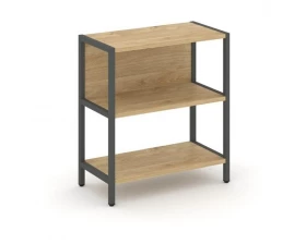 Односекционный стеллаж двухярусный 810х400х879 Shelf System images