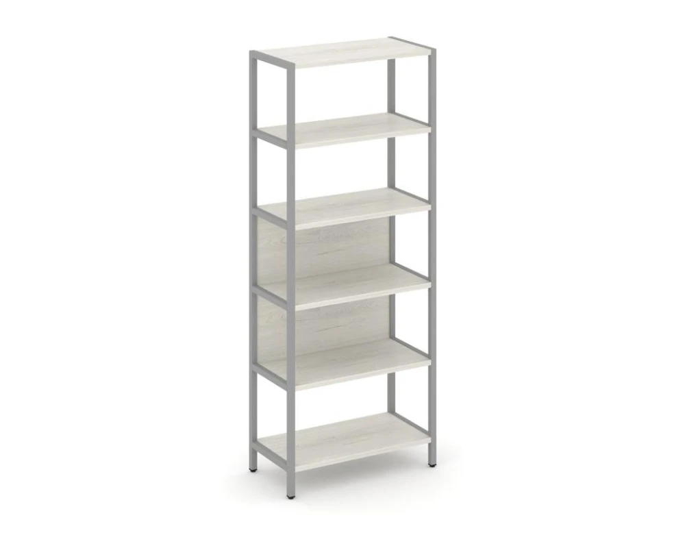 Односекционный стеллаж пятиярусный 810х400х1980 Шелф Систем / Shelf System