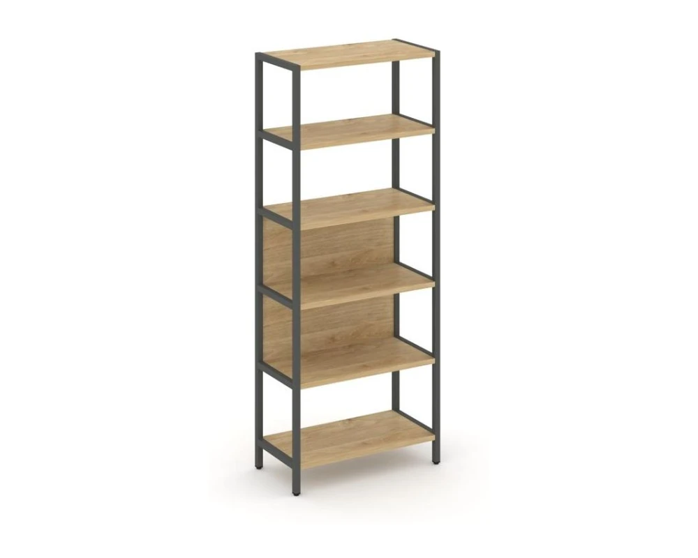 Односекционный стеллаж пятиярусный 810х400х1980 Шелф Систем / Shelf System