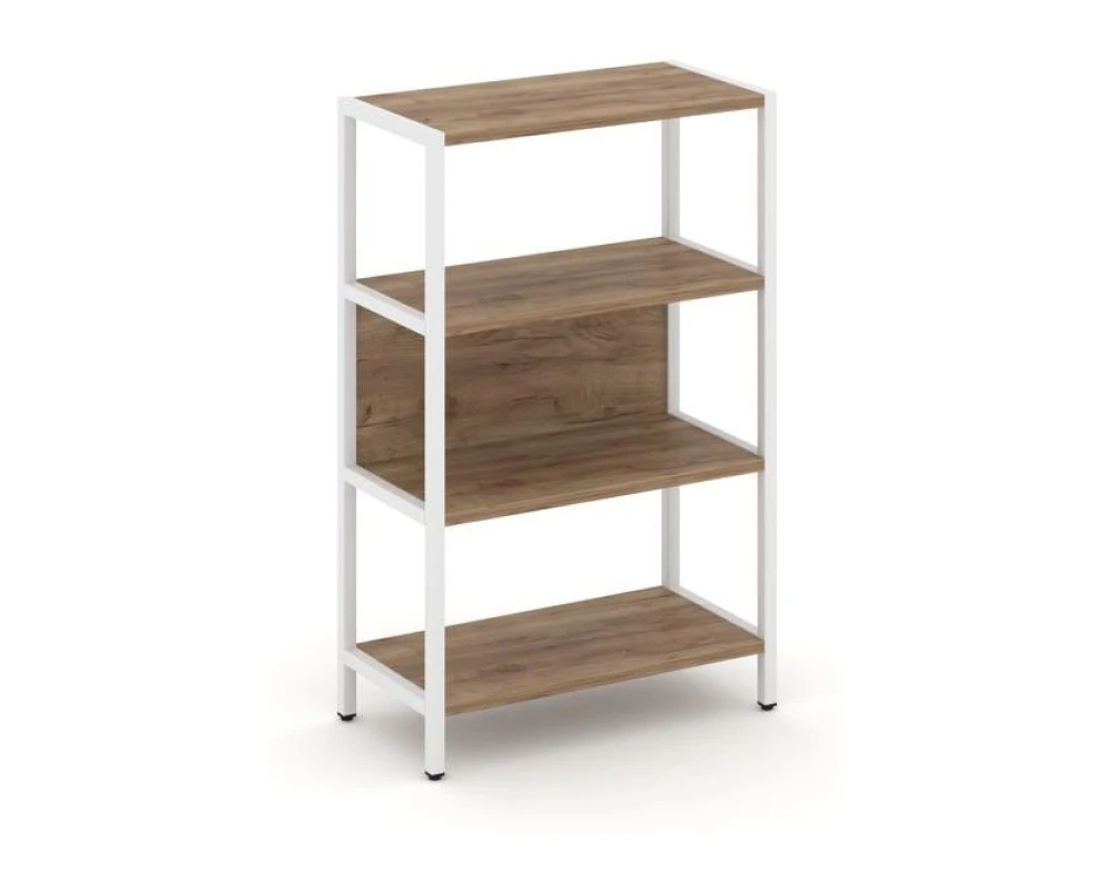 Односекционный стеллаж трехярусный 810х400х1246 Шелф Систем / Shelf System