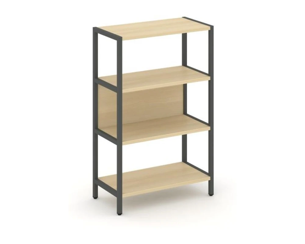 Односекционный стеллаж трехярусный 810х400х1246 Шелф Систем / Shelf System