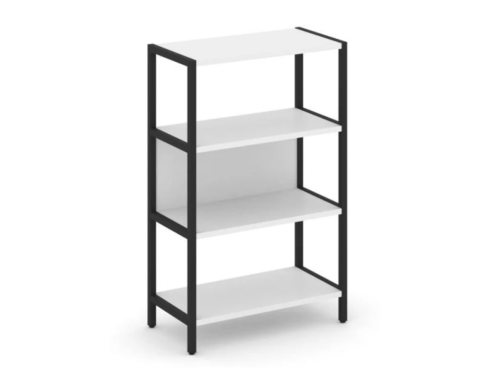 Односекционный стеллаж трехярусный 810х400х1246 Шелф Систем / Shelf System
