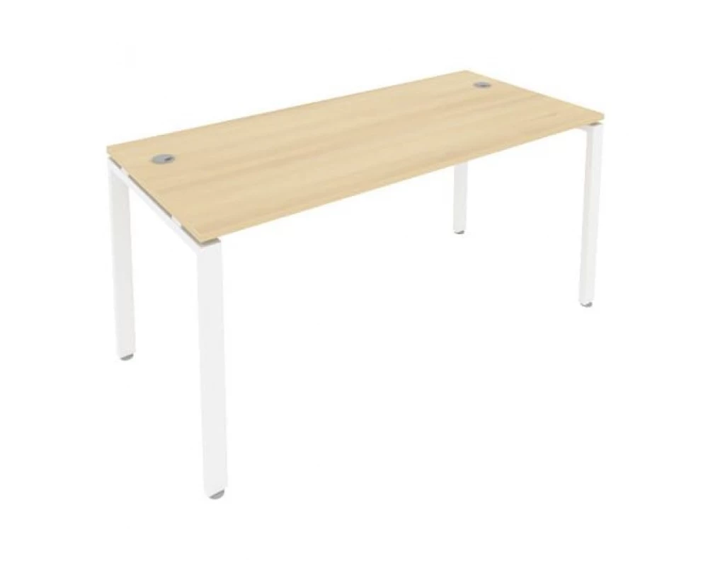 Стол письменный на П-образном м/к 160x72x75 Metal System