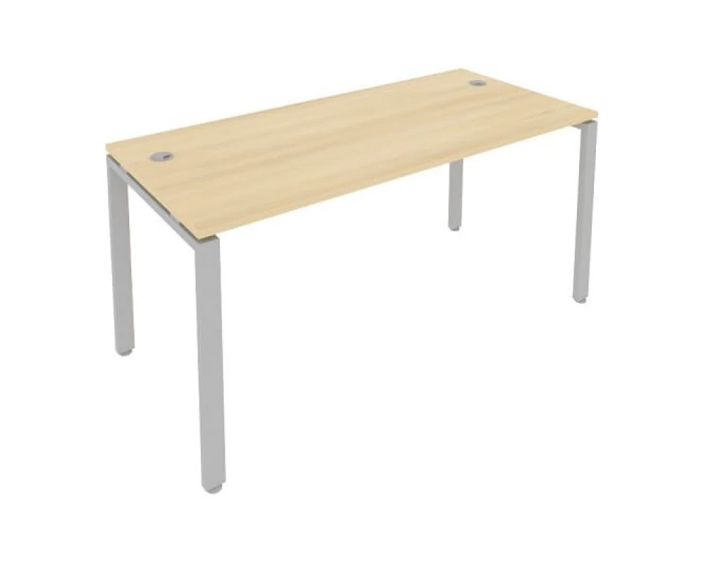 Стол письменный на П-образном м/к 160x72x75 Metal System