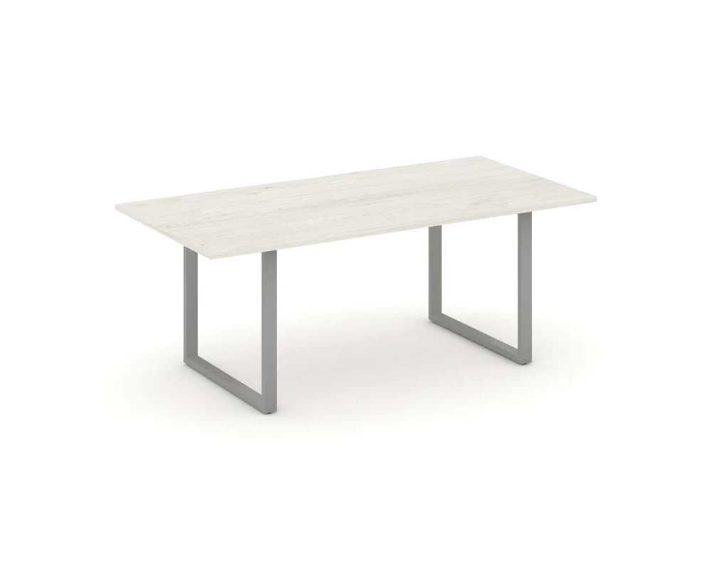 Стол переговорный на О-образном каркасе без лючка 1980x980x750 Style Project Direct