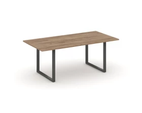Стол переговорный на О-образном каркасе без лючка 1980x980x750 Style Project Direct images