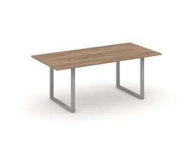 Стол переговорный на О-образном каркасе без лючка 1980x980x750 Style Project Direct images