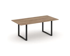 Стол переговорный на О-образном каркасе без лючка 1980x980x750 Style Project Direct images