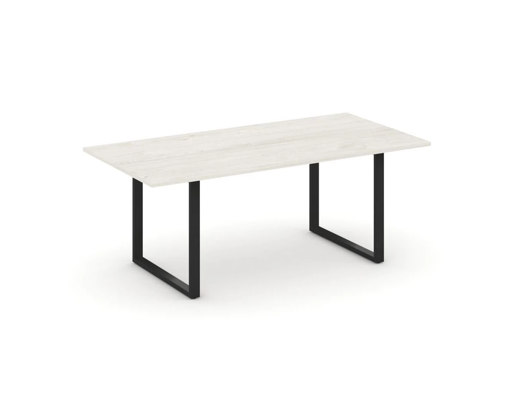 Стол переговорный на О-образном каркасе без лючка 1980x980x750 Style Project Direct