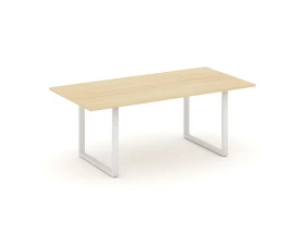 Стол переговорный на О-образном каркасе без лючка 1980x980x750 Style Project Direct images