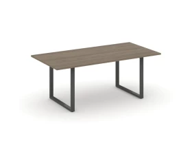 Стол переговорный на О-образном каркасе без лючка 1980x980x750 Style Project Direct images
