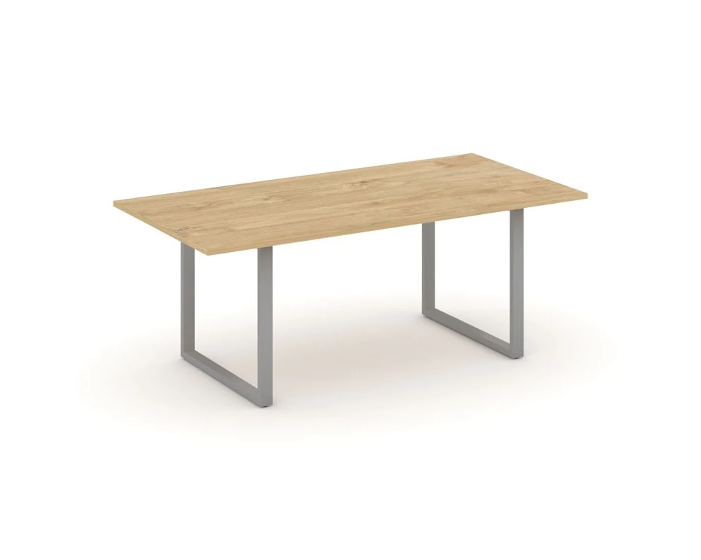 Стол переговорный на О-образном каркасе без лючка 1980x980x750 Style Project Direct