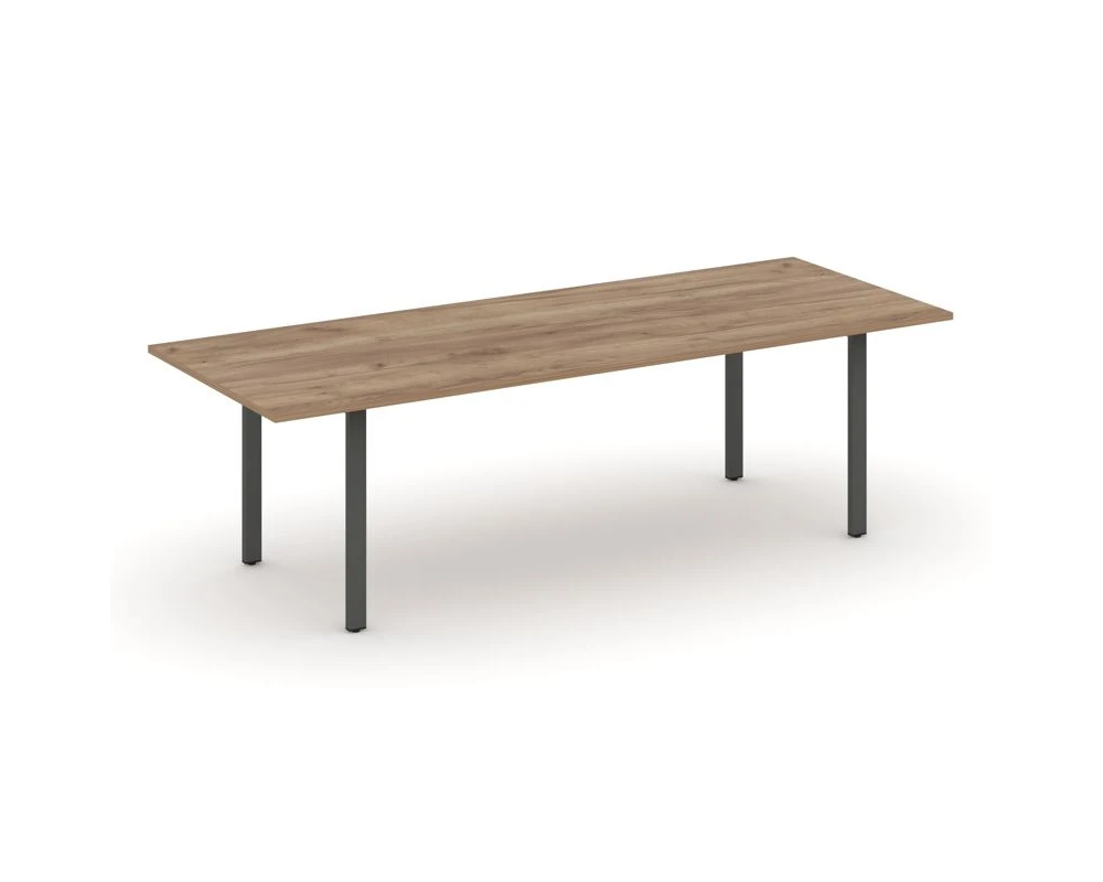 Стол переговорный на П-образном каркасе без лючка 2580x980x750 Стайл Проджект Директ / Style Project Direct
